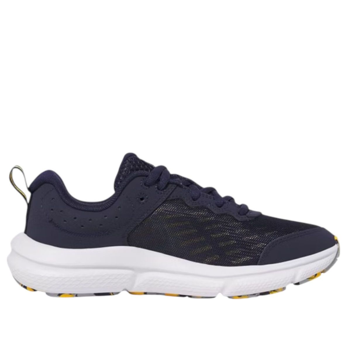 (GS) Under Armour Assert 10 AC 'Midnight Navy Campus Gold' 3026182-410