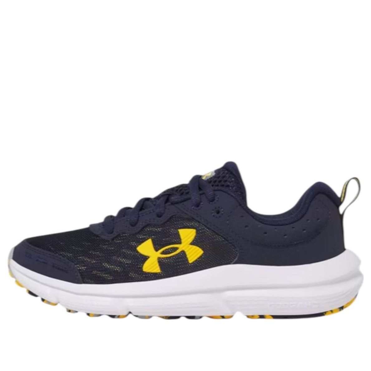 (GS) Under Armour Assert 10 AC 'Midnight Navy Campus Gold' 3026182-410