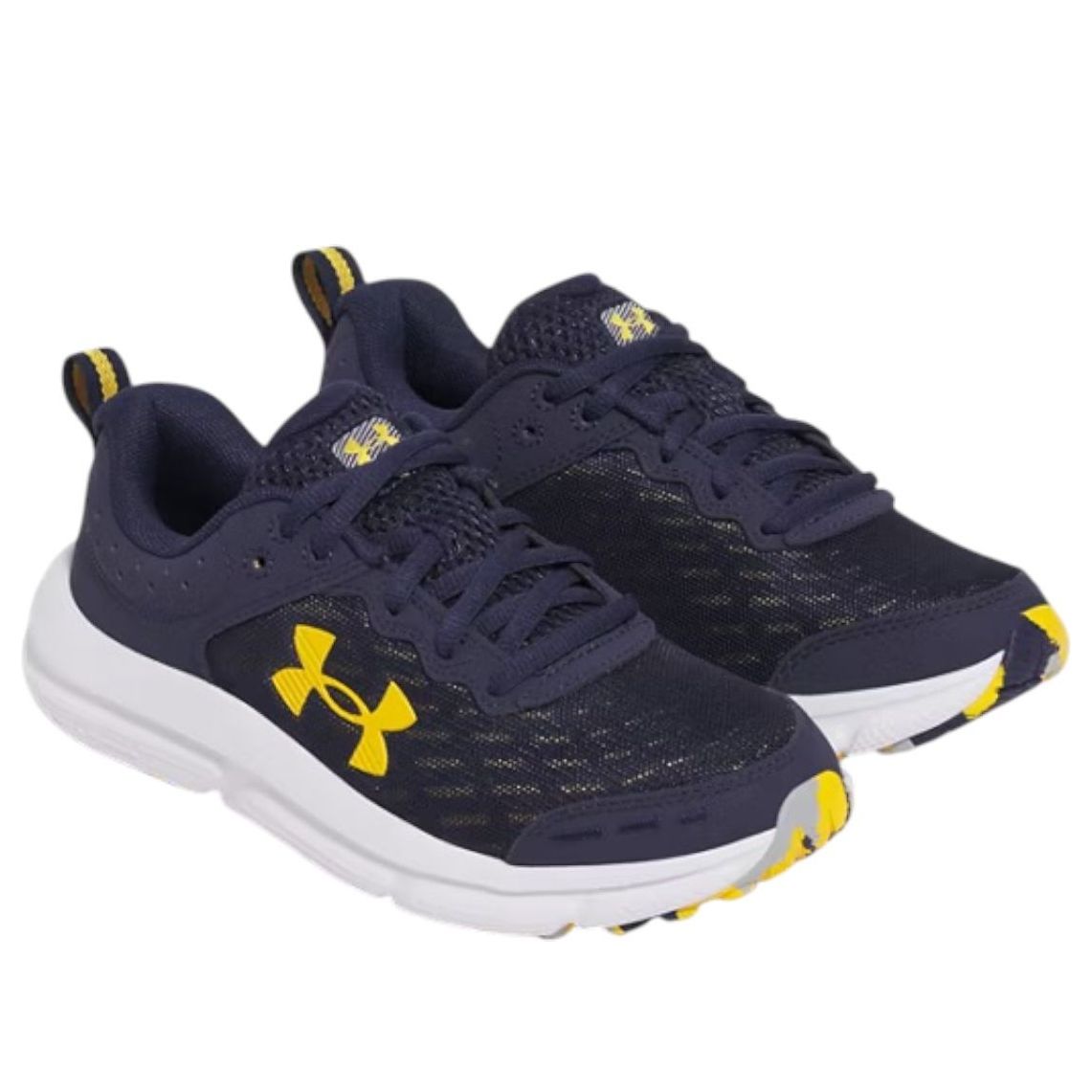 (GS) Under Armour Assert 10 AC 'Midnight Navy Campus Gold' 3026182-410