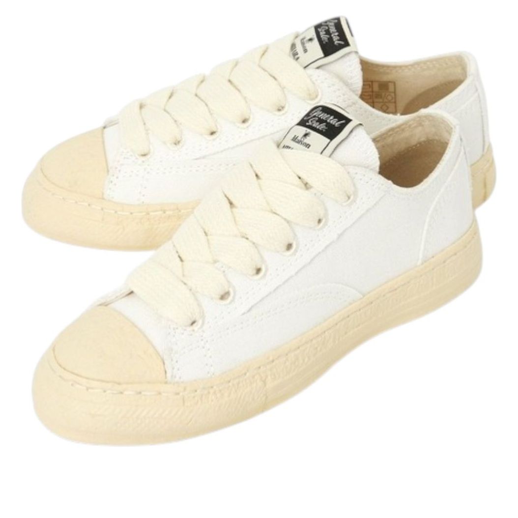 Maison MIHARA YASUHIRO Roy Past Sole Canvas Low 'White' S14FW702-WHT