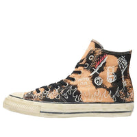 Converse x Stranger Things 5 All Star Aged 87 HC Hi 'Bleached Black' 31317090