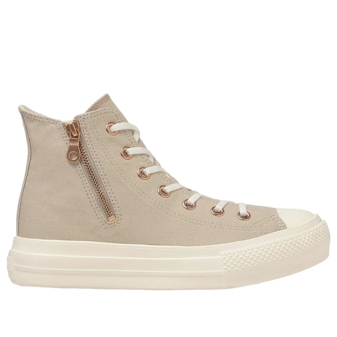 (WMNS) Converse All Star Light PLTS PG Z Hi 'Latte' 31317430