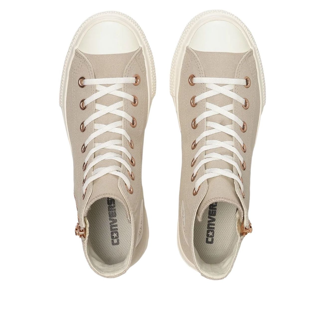 (WMNS) Converse All Star Light PLTS PG Z Hi 'Latte' 31317430