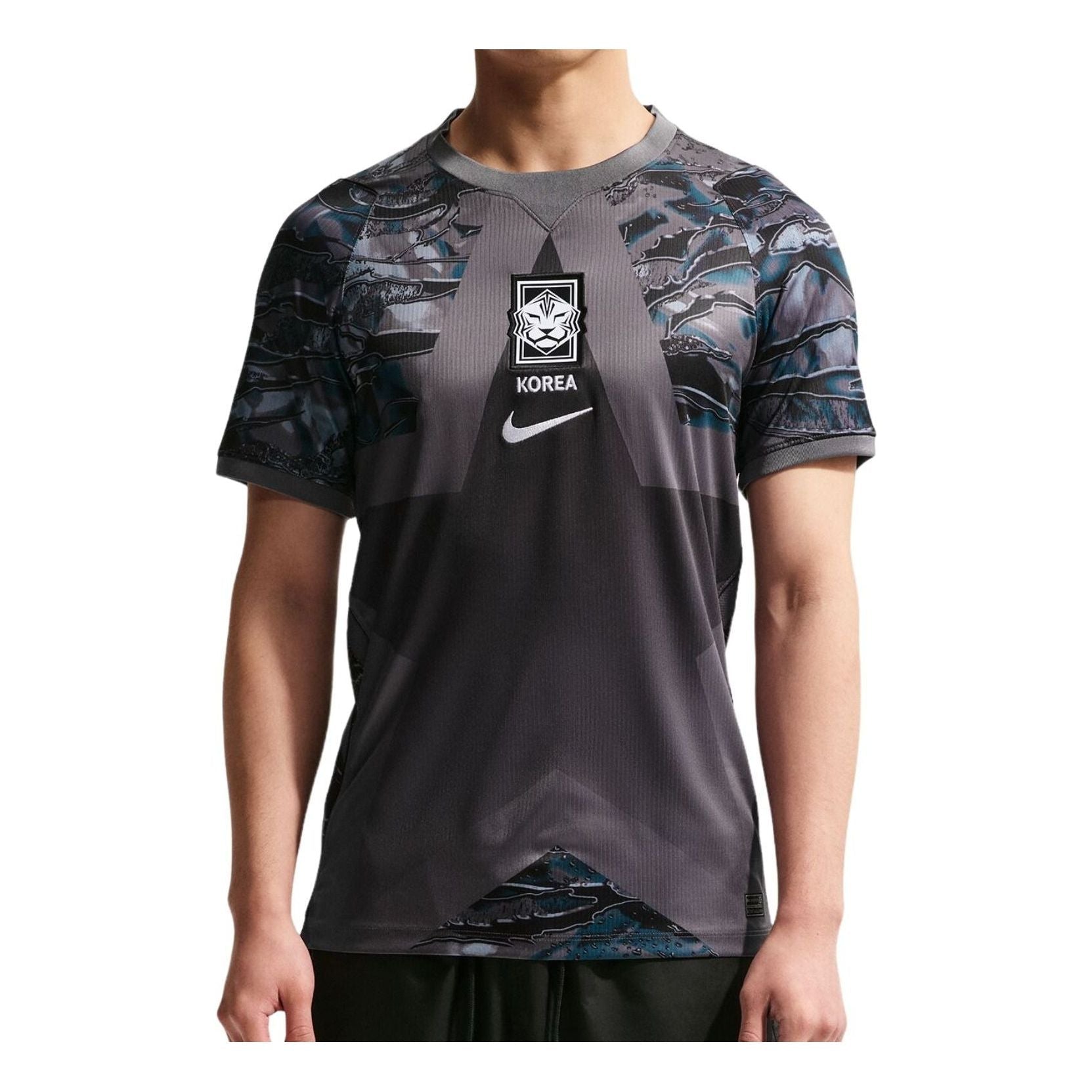 Nike South Korea 2026 Stadium Goalkeeper Dri-FIT Replica Jersey 'Black Medium Ash White' IR0920-010