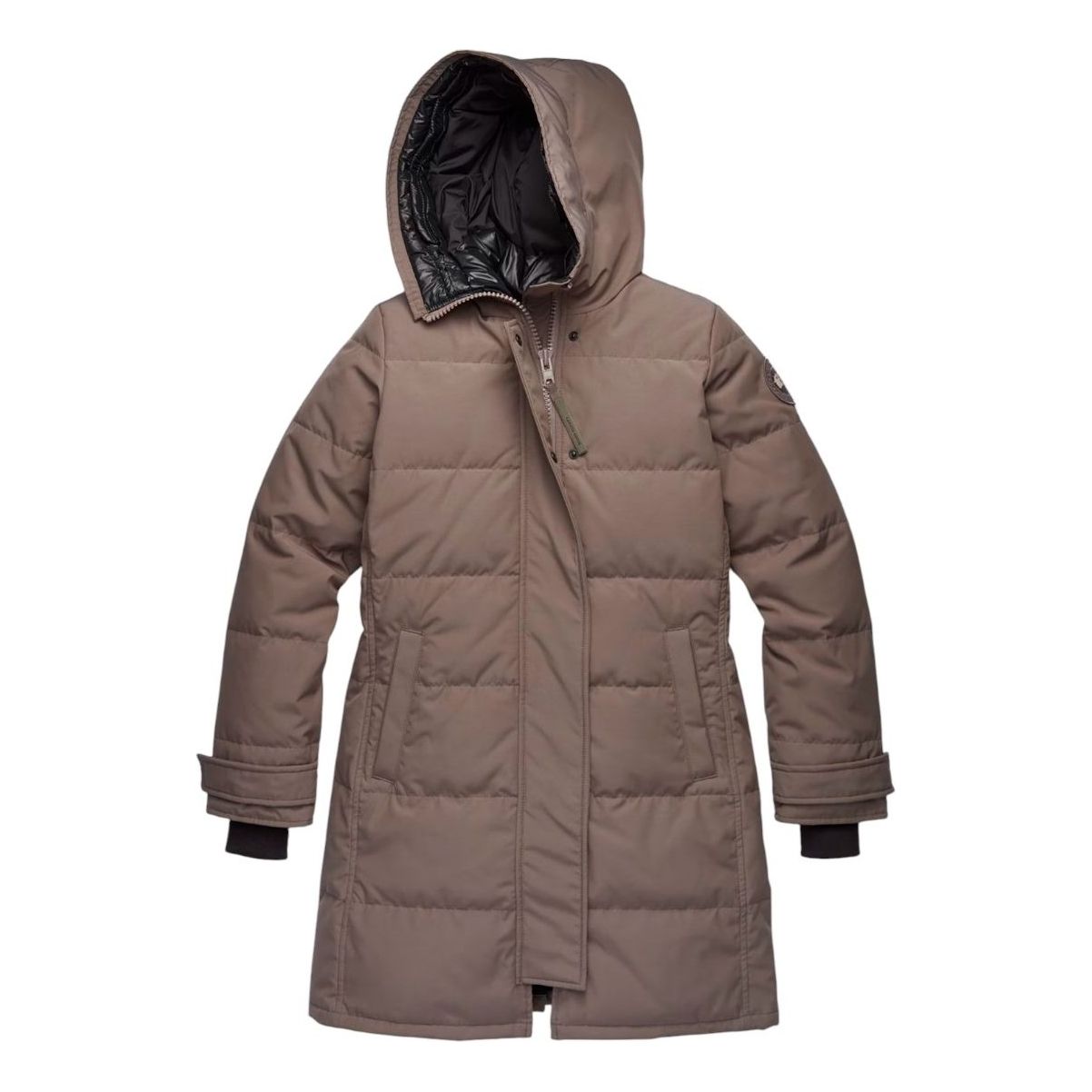 (WMNS) Canada Goose Shelburne Parka Tonal Label 'Taupe Gray' 3802WT-9394