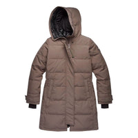 (WMNS) Canada Goose Shelburne Parka Tonal Label 'Taupe Gray' 3802WT-9394