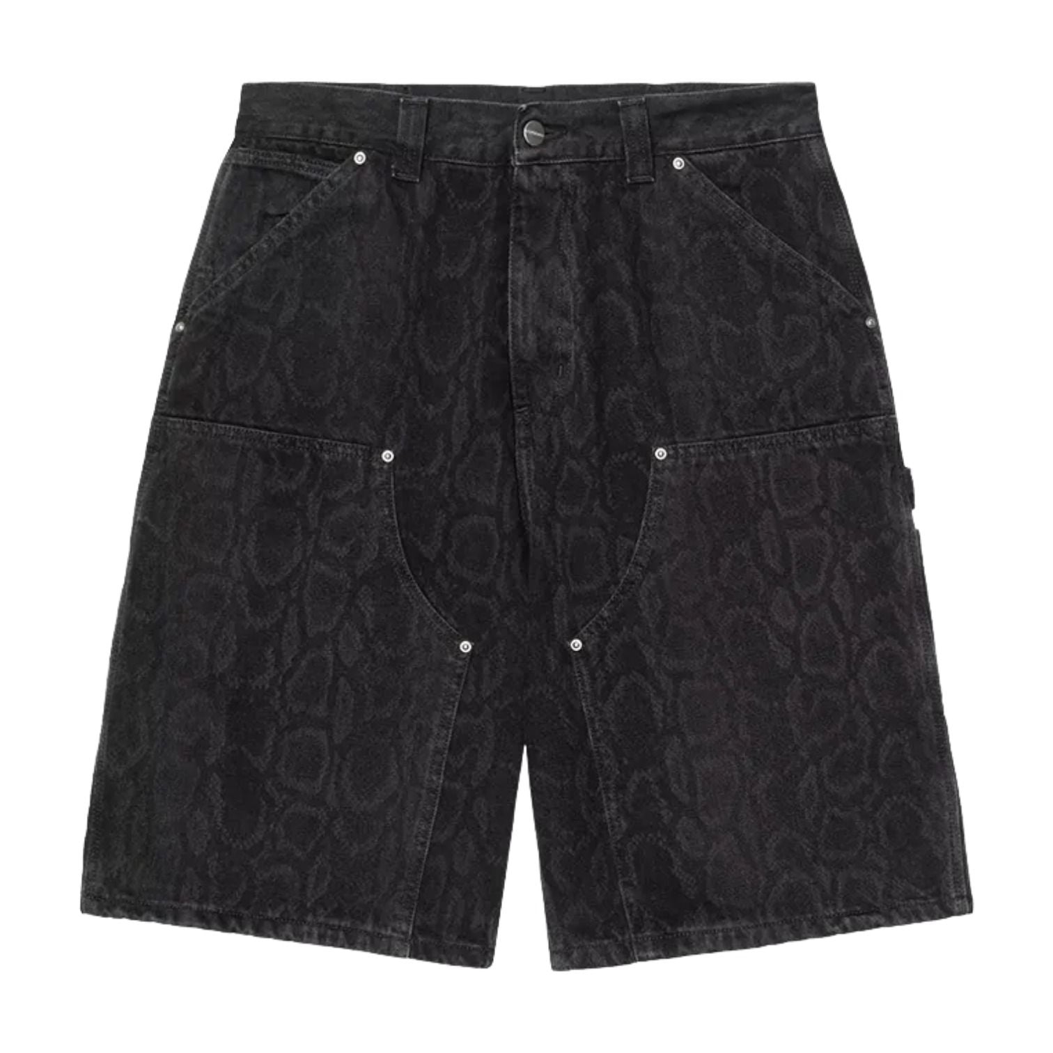 Carhartt WIP OG Double Knee Short 'Snake Camo Black' I036590-3R260