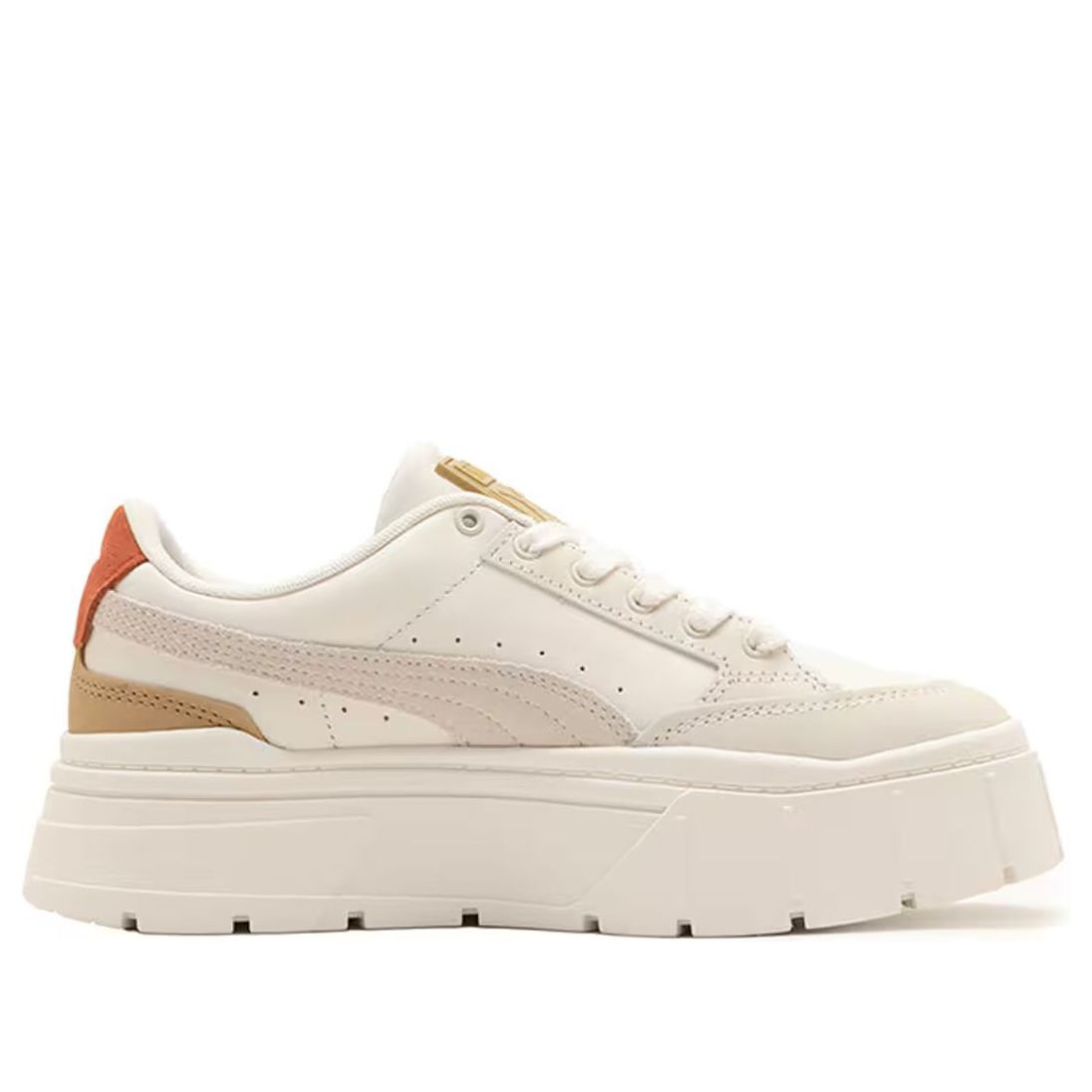 (WMNS) PUMA Mayze Stack Luxe 'White Frosted' 389853-08