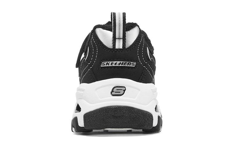 (GS) Skechers Dlites Running Shoes 'Black White' 302539L-BKW