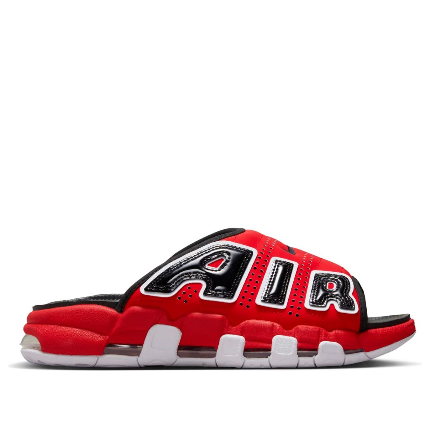 Nike Air More Uptempo Slide 'Bulls' FJ6035-600
