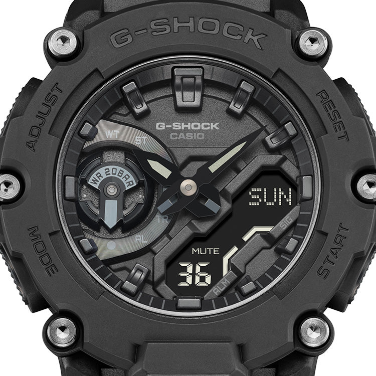 CASIO G-Shock Analog-Digital 'Black' GA-2200BB-1APR