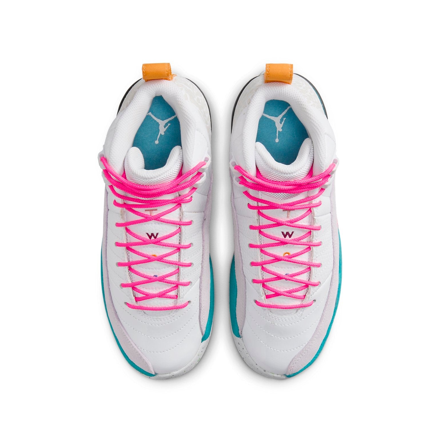 (GS) Air Jordan 12 Retro 'White Vapor Green' 153265-130
