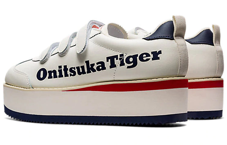 (WMNS) Onitsuka Tiger Delegation Chunk Sneakers 'Cream y' 1182A207-112