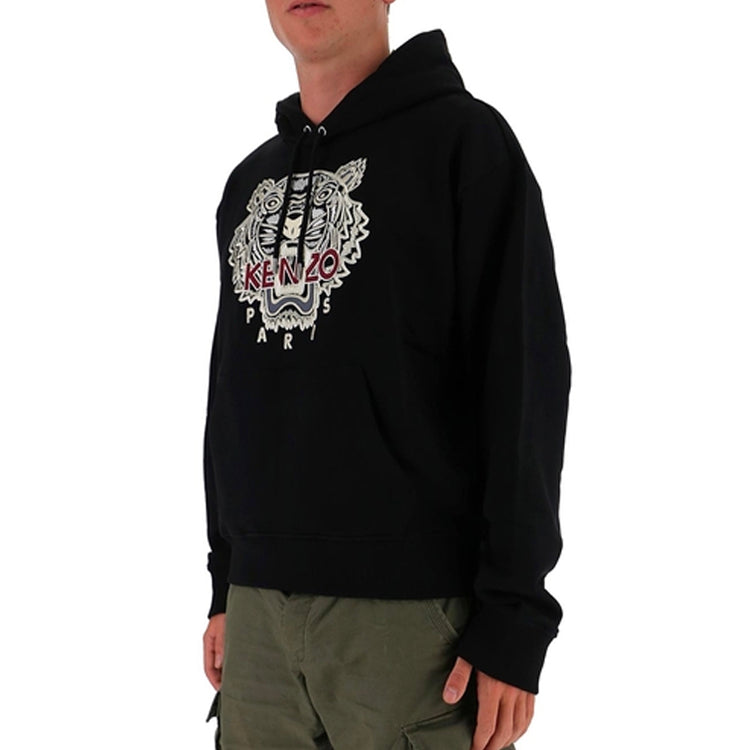 Men's KENZO Tiger Head Embroidered Black FA65SW3114XV-99