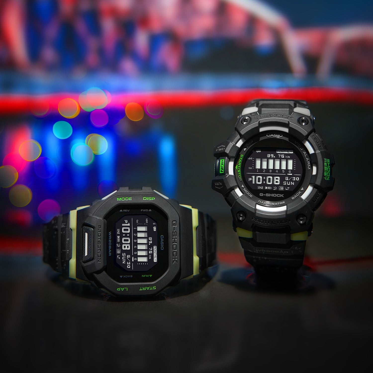 CASIO G-Shock Digital 'Black' GBD-100LM-1PRT