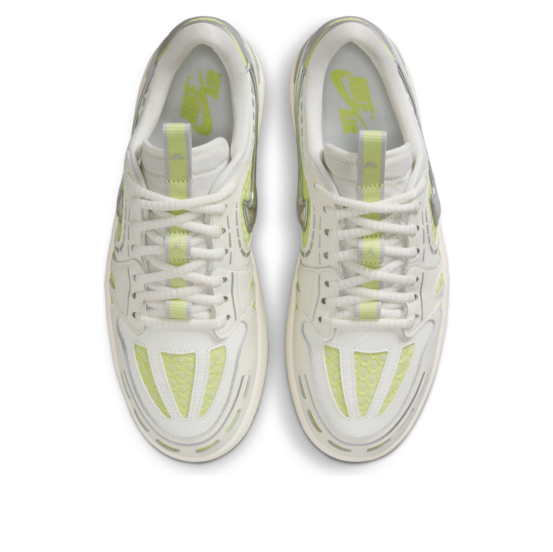 (WMNS) Air Jordan 1 Low Method of Make V3 'Sail Luminous Green' HQ2186-130