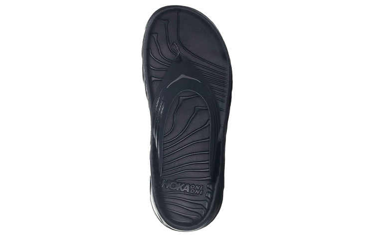 HOKA ONE ONE Ora Recovery Flip Slide 'Black' 1099675-BDGGR