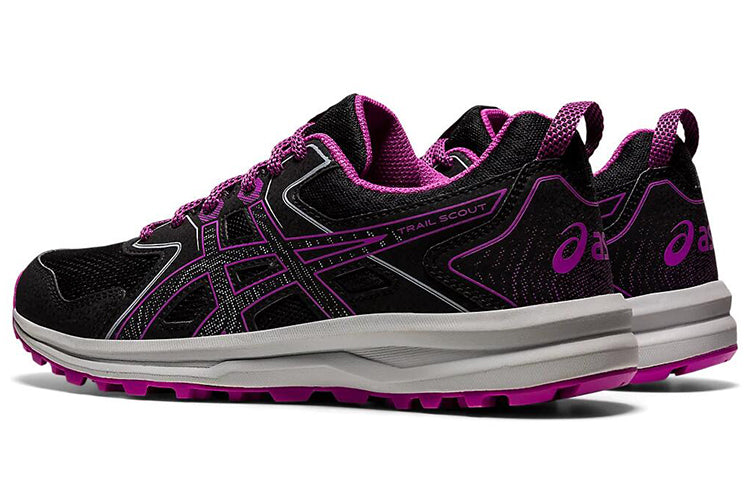 (WMNS) ASICS Trail Scout Low Top Black/Purple 1012A566-005