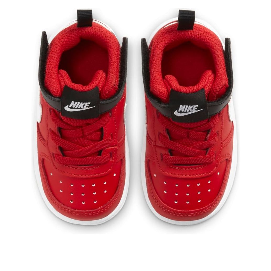 (TD) Nike Court Borough Mid 2 'Red Black White' CD7784-600