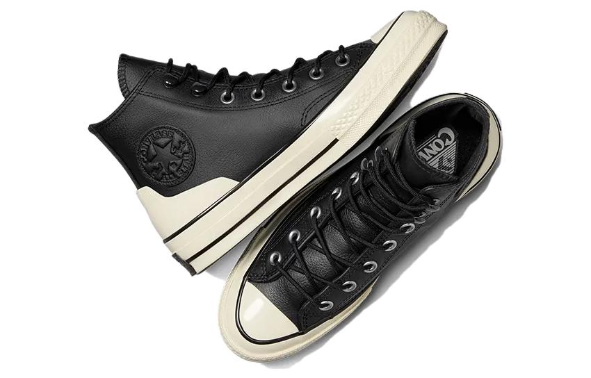 Converse Chuck 70 Leather High 'Black Egret' A05695C