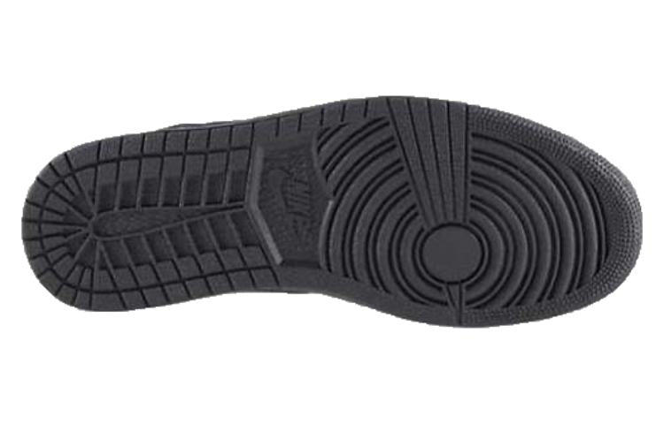 Air Jordan 1 Mid 'Triple Black' 554724-011