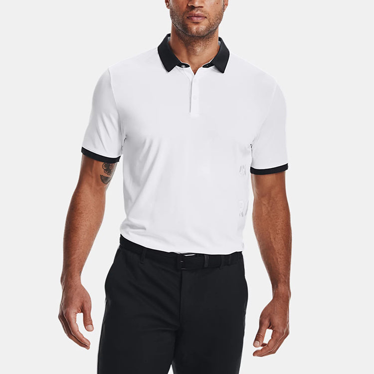Under Armour Curry Vanish Golf Short Sleeve ShirtPolo Men's White 1361874-100