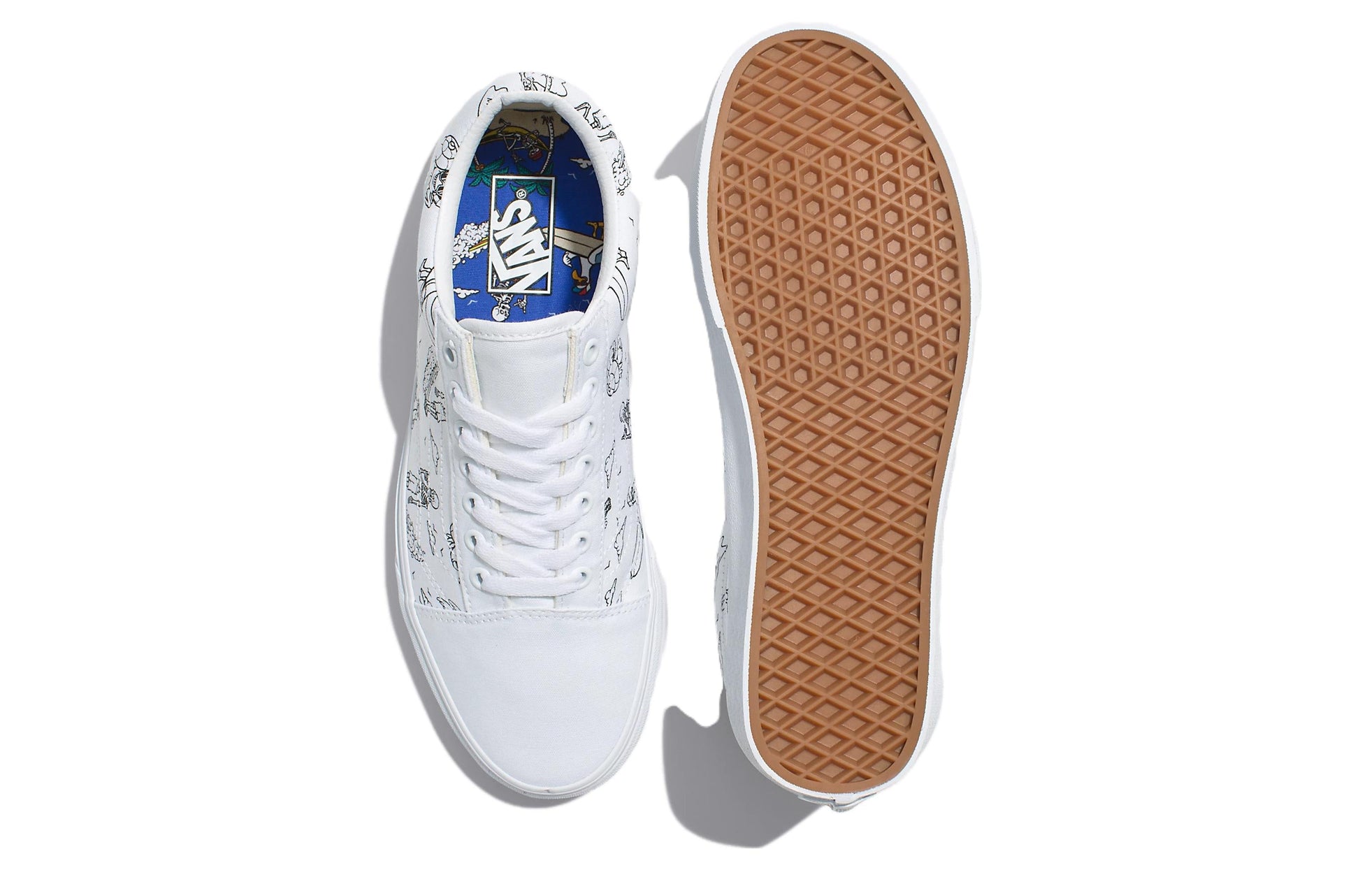 Vans Old Skool 'True White Marble' VN000D3HBPD