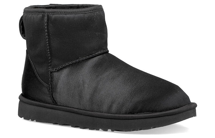 (WMNS) UGG Classic Mini Satin 'Black' 1094985-BLK