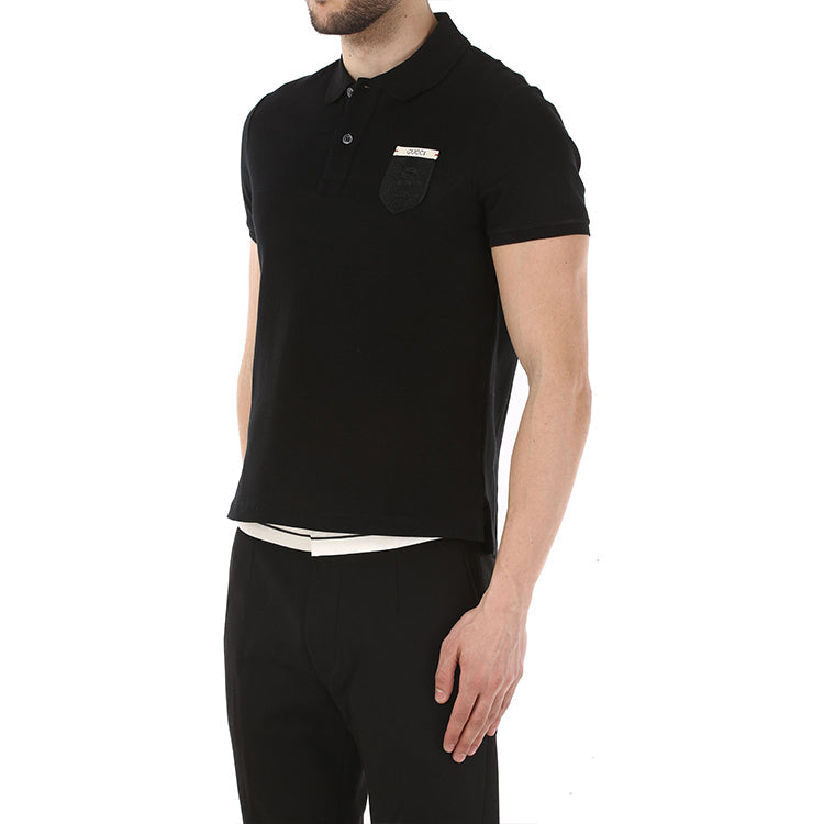 Gucci Cotton Short-Sleeved Polo Shirt For Men Black 408322-X5C07-1000