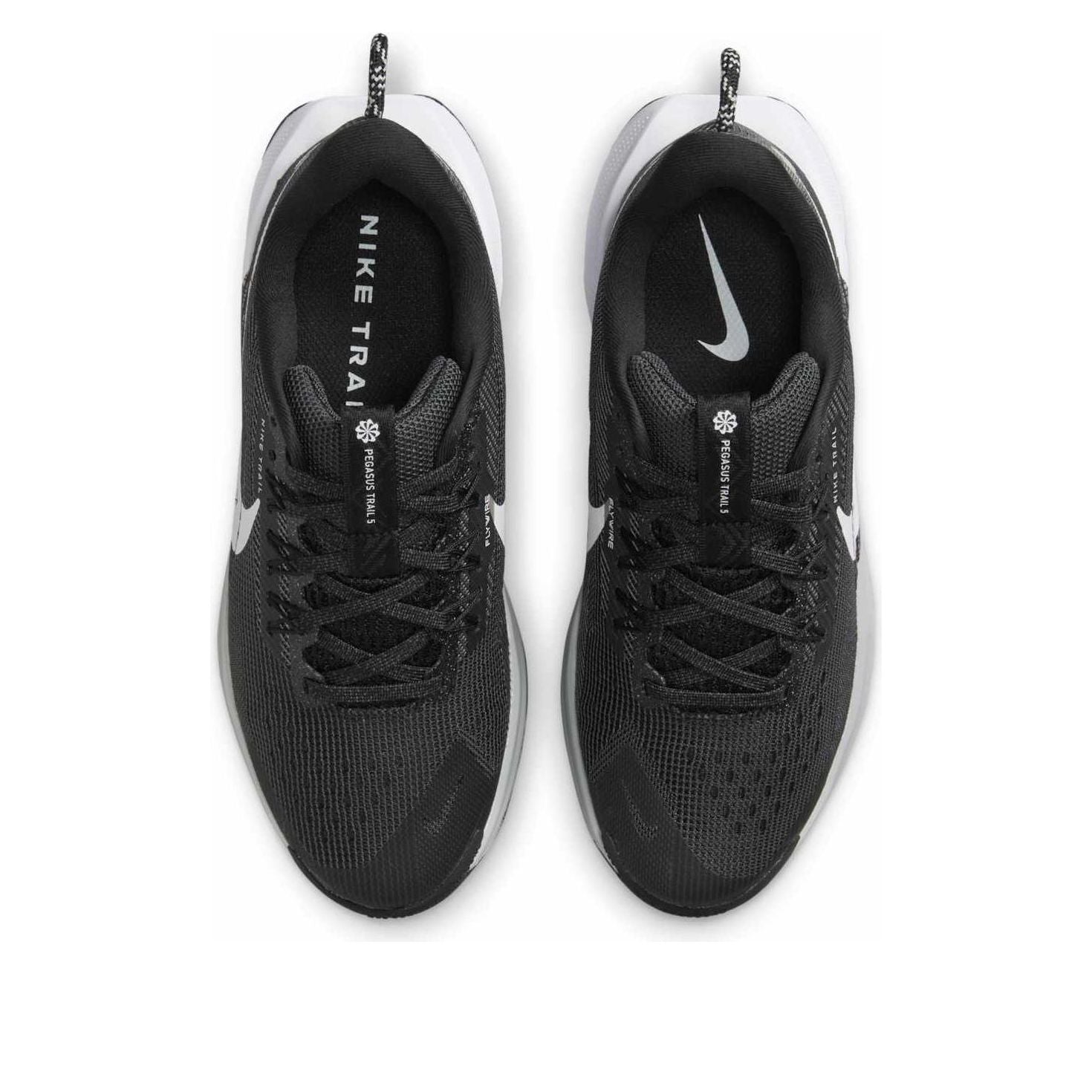 (GS) Nike React Pegasus Trail 5 'Black Anthracite Wolf Grey White' FV5638-003