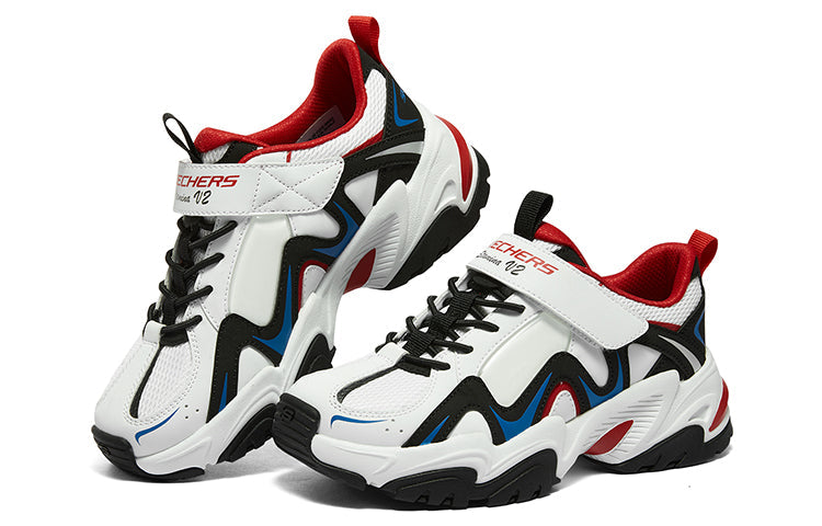 (GS) Skechers Stamina V2 'White Black Red' 405252L-WBRD