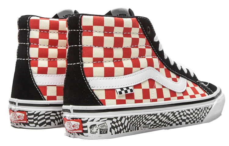 Vans Skate SK8-HI Reissue 'Grosso 84 - Red Checkerboard' VN0A5KYR428