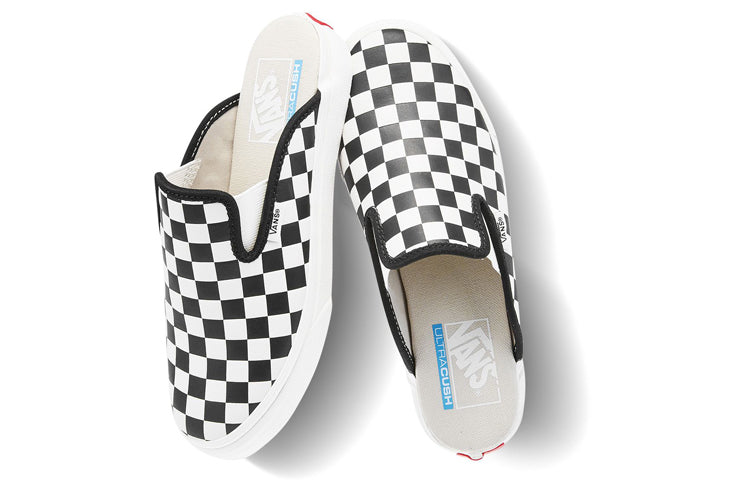 Vans Mule Sf Slide Checkboard Black And White VN0A4U11XBU