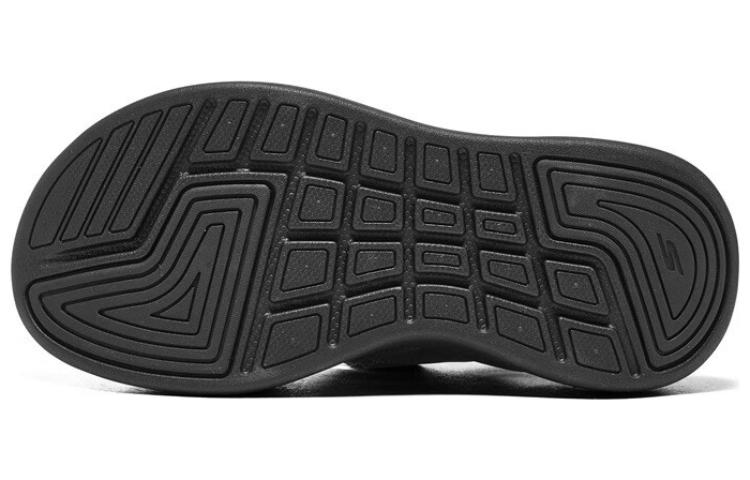 (WMNS) Skechers Max Cushioning Essential Sandal 'Black' 141603-BBK