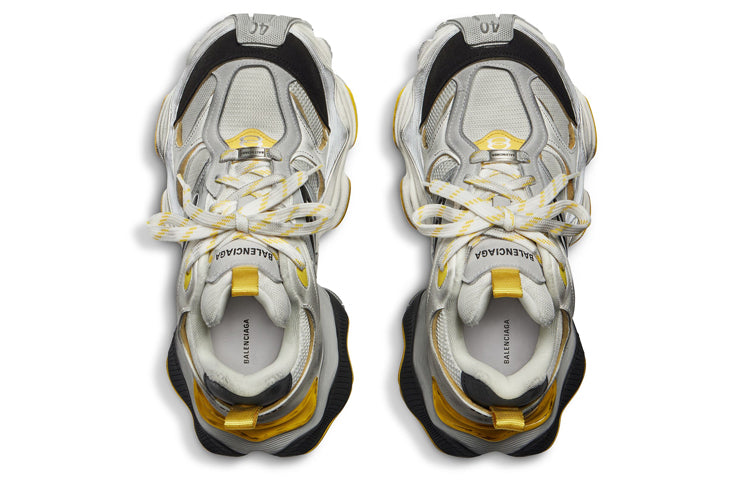 (WMNS) Balenciaga Cargo Sneakers 'Yellow Black Grey' 784339W2MV11170