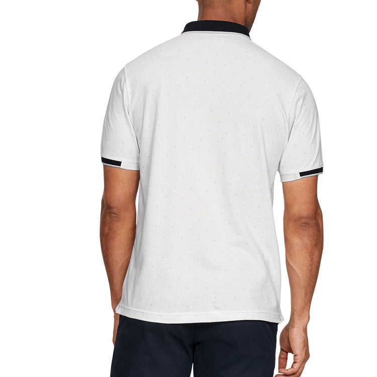Under Armour Ace Novelty Polo Shirt 'White Black' 1345621-112