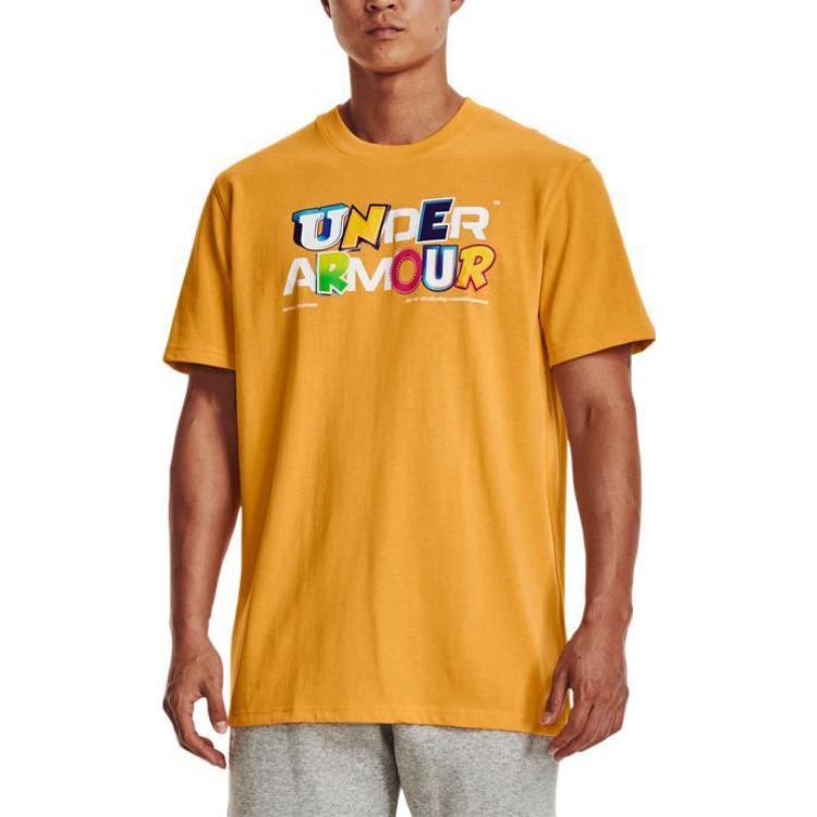 Under Armour Endorsed Heavyweight T-shirt 'Yellow' 1373999-782