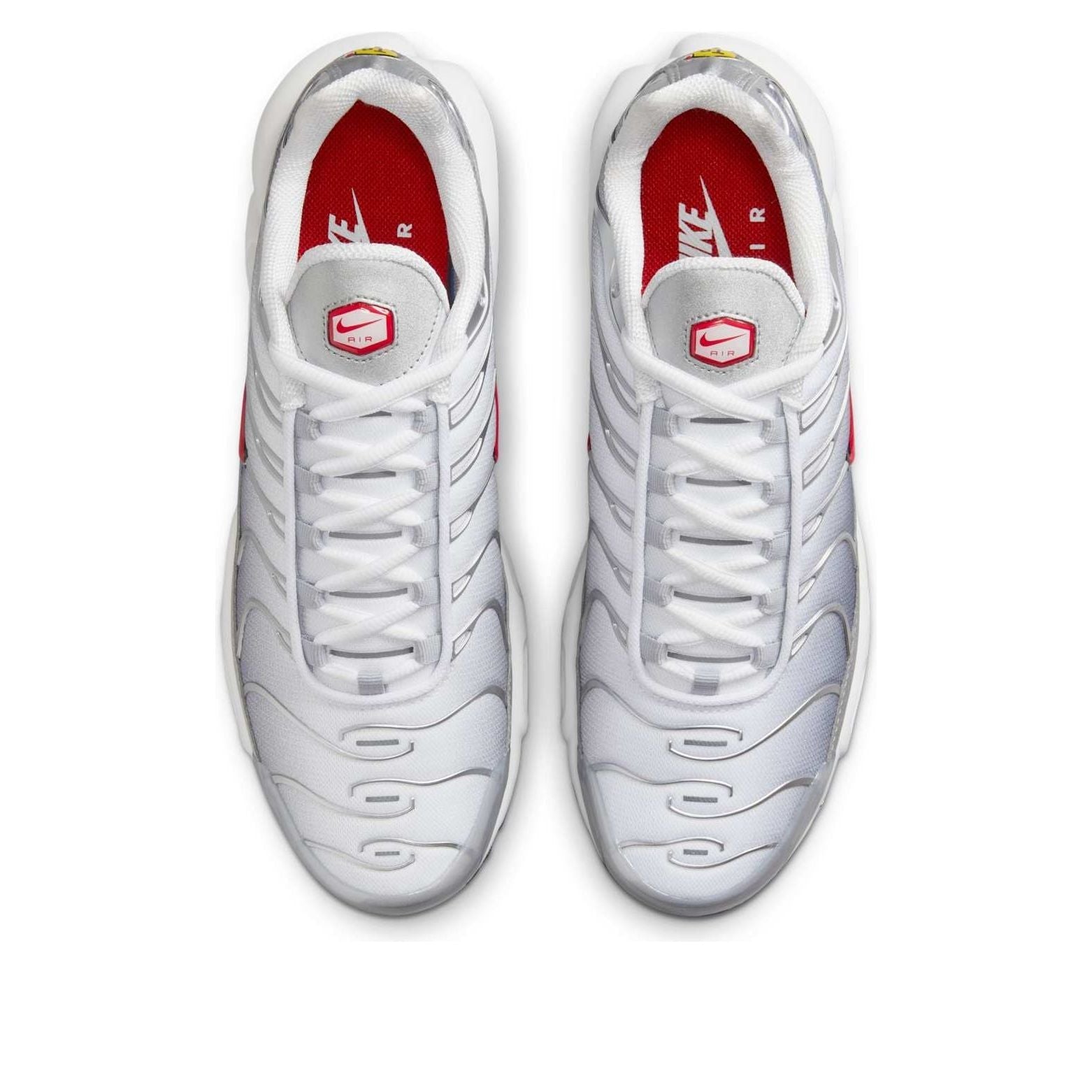 (WMNS) Nike Air Max Plus 'Metallic Silver University Red' HM9654-001