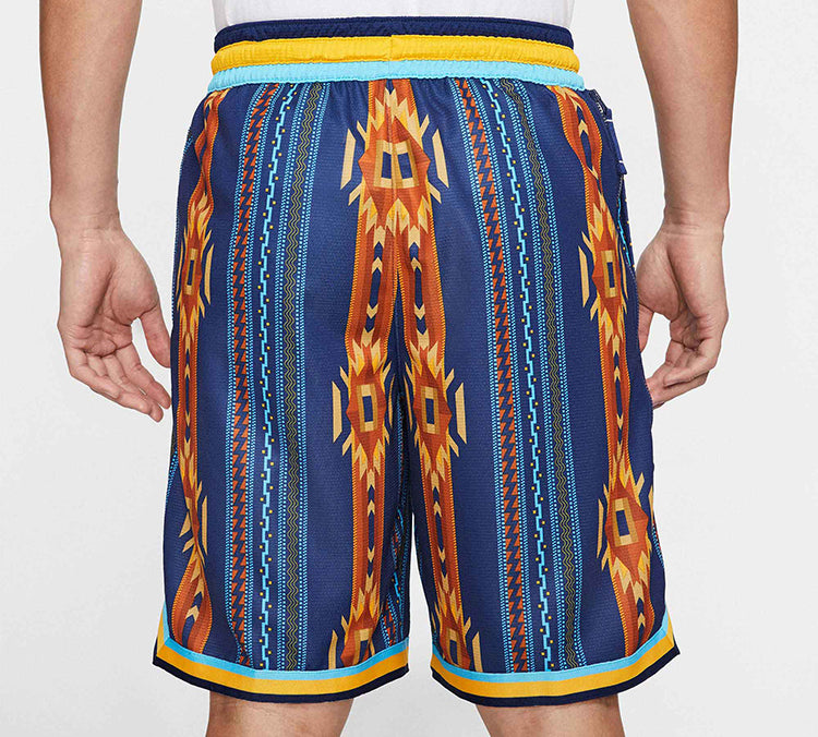 Nike Print Basketball Training Shorts Men's Blue BV9444-492