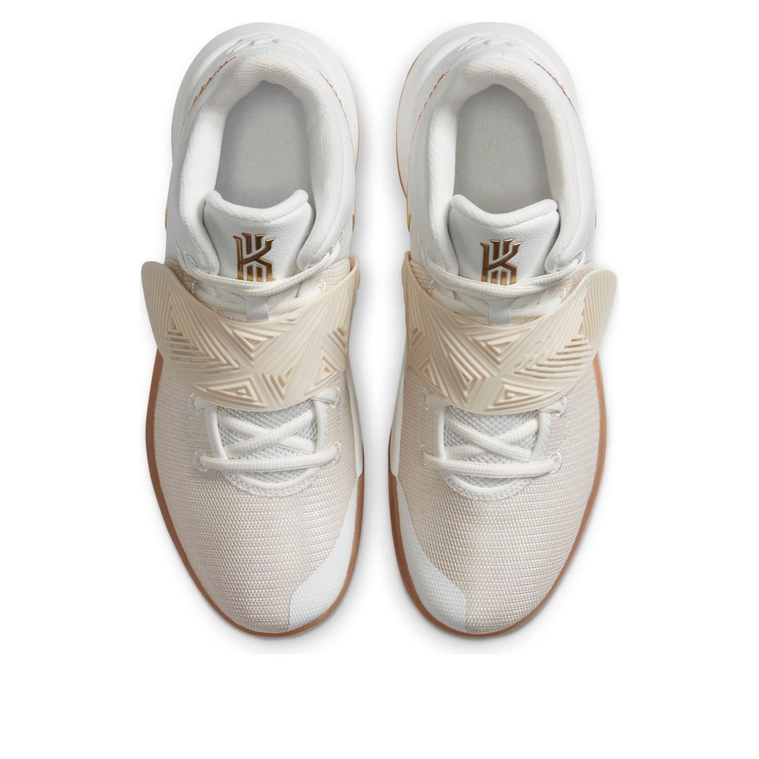 Nike Kyrie Flytrap 3 'White Metallic Gold Gum' BQ3060-105