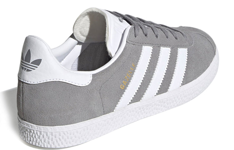 (GS) adidas Gazelle J 'Gray White' FW0716