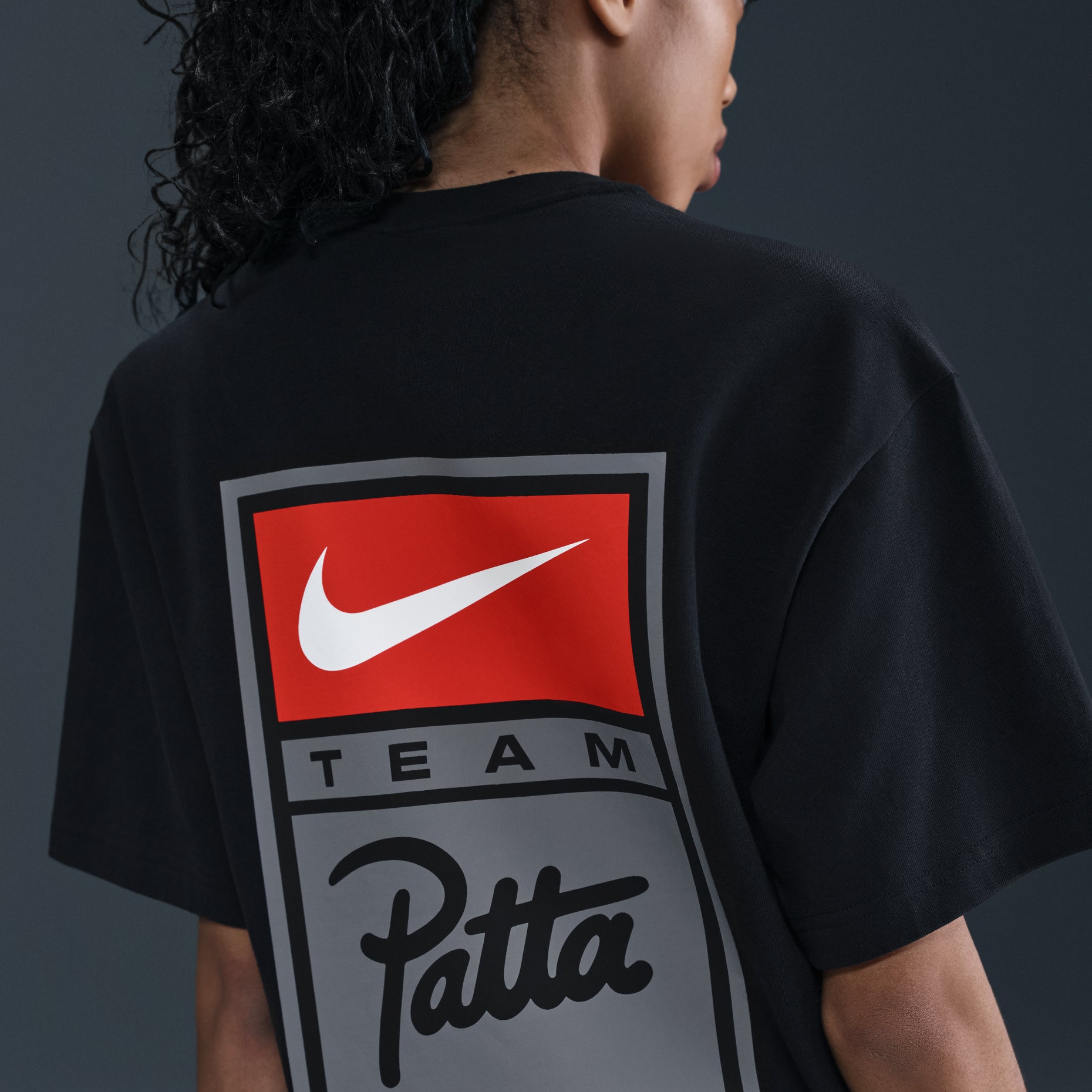 Nike x Patta T-Shirt Asia Sizing 'Black' HJ0742-010