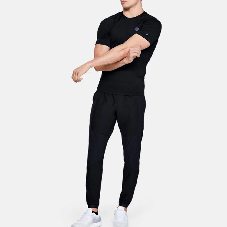 Men's Under Armour RUSH HeatGear Short Sleeve Black 1353449-001