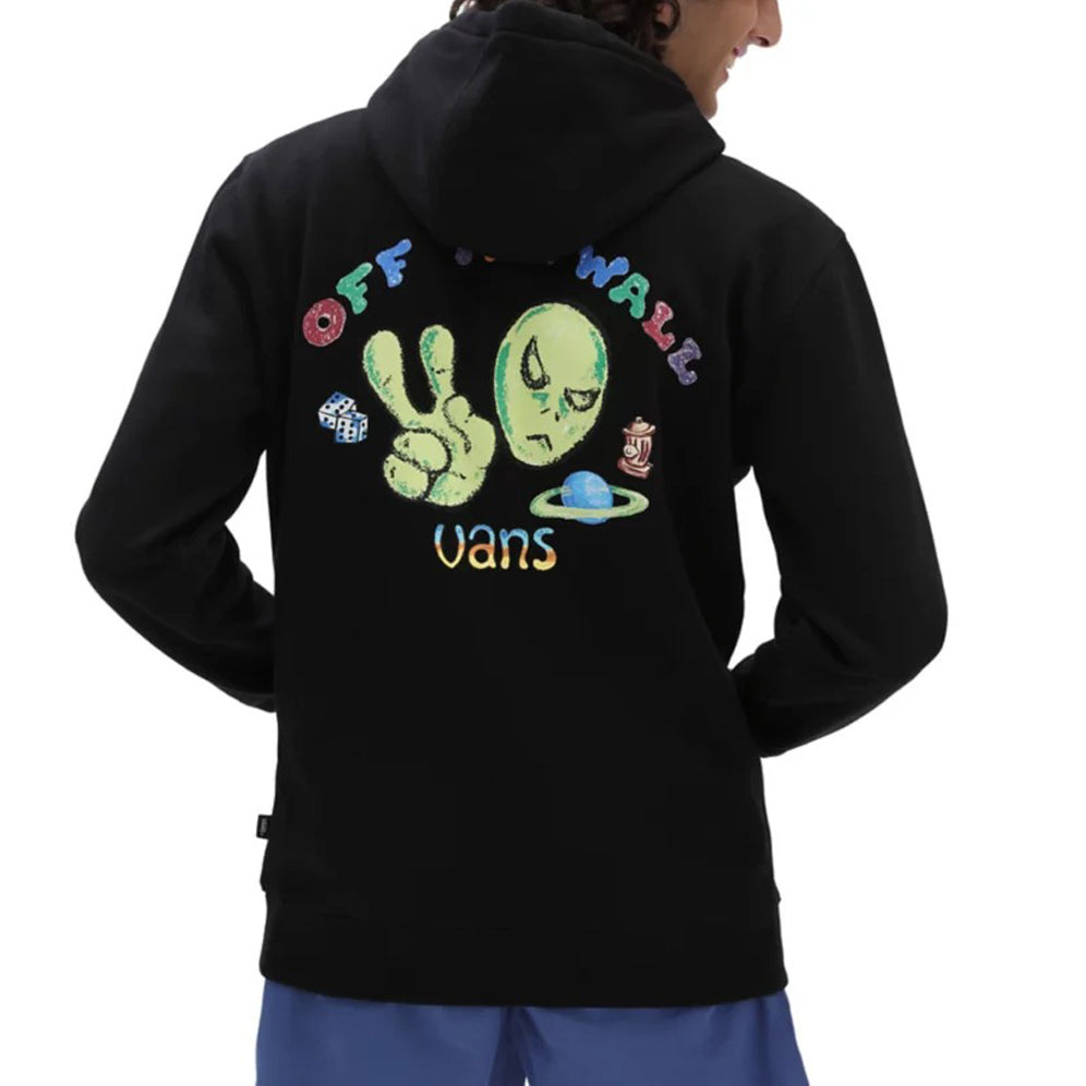 Vans x Crayola Fleece Pullover Hoodie 'Black' VN0A7SFMYUY