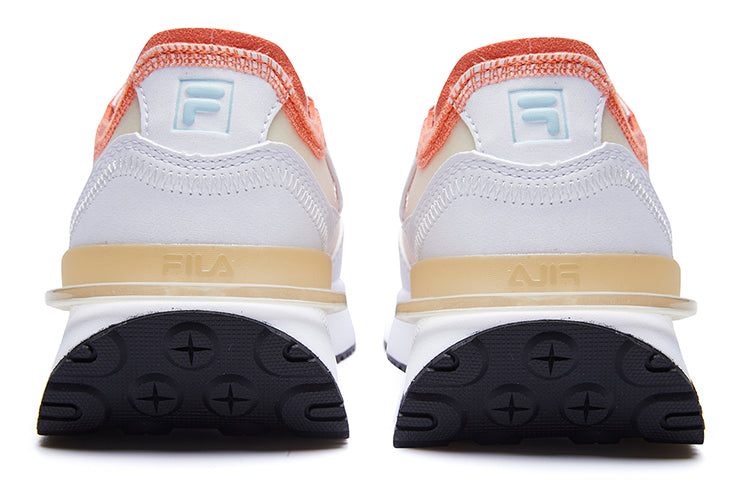 (WMNS) FILA RENNO Classics Sneakers 'White Orange' F12W226122FSA