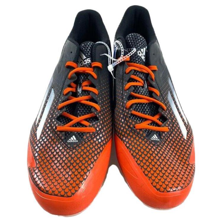 adidas Adizero Afterburner 2.0 Baseball Cleats 'Orange Black' S84701