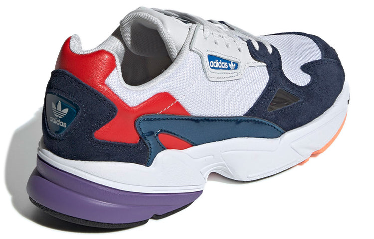 (WMNS) adidas Falcon 'Crystal White Navy' CG6246