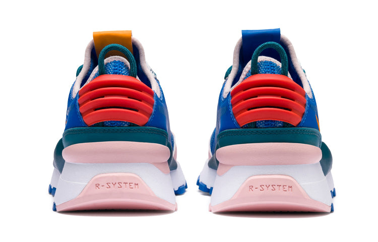 (GS) PUMA Sesame Str 50 RS-0 Jr Running Shoes Blue/Pink/White 369042-01