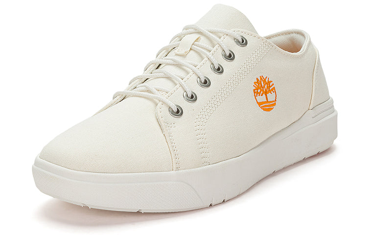 Timberland Seneca Bay Fabric Oxford Shoes 'White' A5P5GW