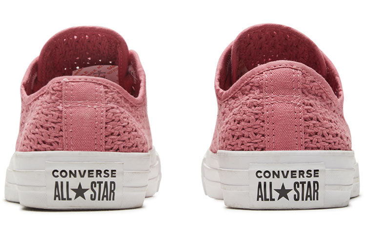 (WMNS) Converse Chuck Taylor All Star Low 'Crochet - Madder Pink' 567656C